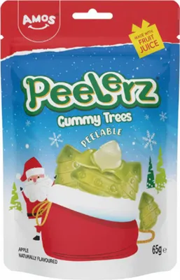 Immagine prodotto di Amos Peelerz Alberi Gommosi Edizione Natale 65g