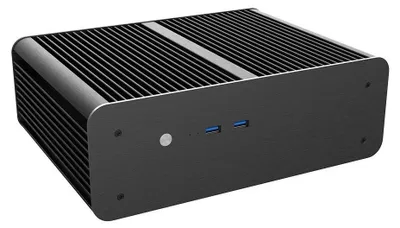 Zdjęcie produktu dla Akasa A-ITX56-M1B, Mini Tower, PC, Czarny, Mini-ATX, 2.5", 272,6 mm