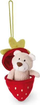 Immagine prodotto di NICI 49435 Mascotte orso Bendix 13cm con occhiello in VERDE fragola