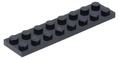 Imagen del producto de 5 placas LEGO de 2 x 8 (3034) - Color