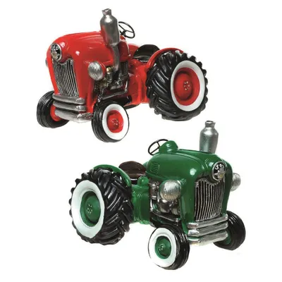 Produktbild von Spardose Traktor B Nostalgie grün