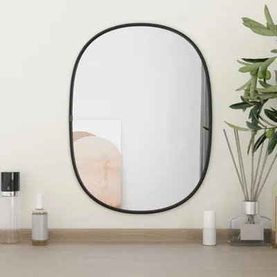 Produktbild von "im Angebot" Wandspiegel Schwarz 40x30 cm - Wandspiegel CC15803