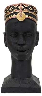 Produktbild von Mauro Ferretti Herrenbüste 25x25x56 cm schwarz