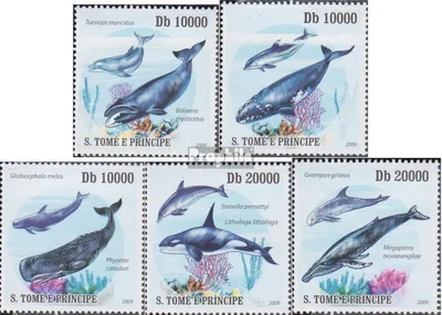 Produktbild von Briefmarken Sao Tome e Principe 2009 Mi 4242-4246 (kompl.Ausg.) postfrisch Wale
