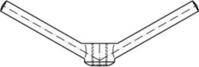 Produktbild von Reyher  Knebelmuttern DIN 80701 Messing M 16 Ms 807017000160000 (1 Stück)