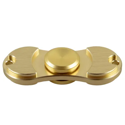 Produktbild von Metall Fidget Spinner - Finger Spielzeug in Gold - Anti Stress Finger Toy