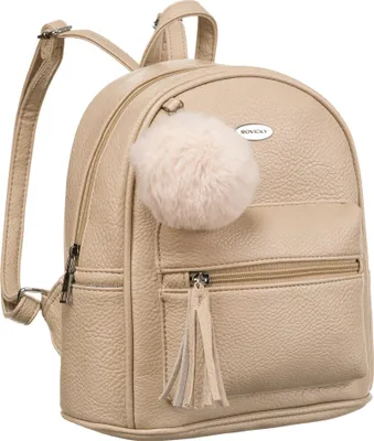 Obrázek produktu pro Rovicky Dámský malý batoh z  béžový 26 cm
