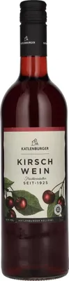 Produktbild von KATLENBURGER - Kirschwein, Fruchtwein aus echten Kirschen ohne Aroma- / Farbstoffe, Süßer und fruchtiger Wein für Sommerabende wie für feierliche