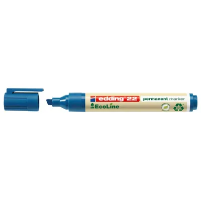Obrázek produktu pro Edding 4-22 003, Modrá, Rozšířený hrot, Modrá, Plast, 1 mm, 5 mm