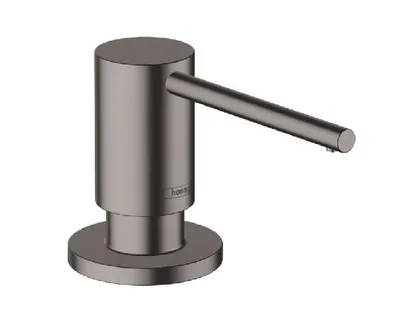 Produktbild von hansgrohe Spülmittelspender A41 Einbauversion, brushed black