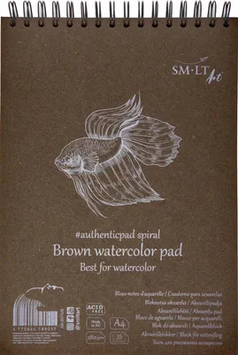 Image de Smiltainis Bloc d'aquarelle A4 280 g