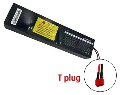 Image de Batterie pour trottinette électrique - Batterie lithium-ion 10S3P - 36V - 7,8Ah (7800mAh) - Batterie de remplacement - Connecteur en forme de "T"
