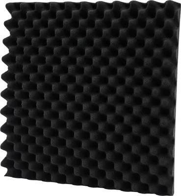 Zdjęcie produktu dla 10-częściowy zestaw dźwiękochłonnych kwadratowych paneli dźwiękochłonnych 50*50*5cm (czarny)