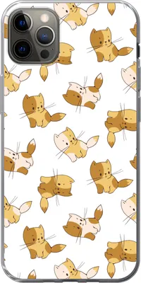 Produktbild von MuchoWow® Handyhülle Schutzhülle Hülle für Telefoonhoesje iPhone 13 Pro Max Muster - Katze - Kätzchen - Jungen - Mädchen - Kinder - Kind Silikon Softcase Handy Hülle - Mobiltelefon