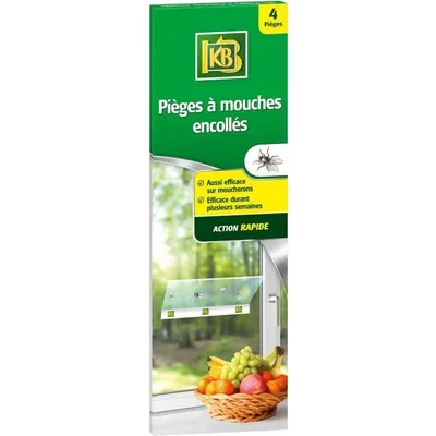 Immagine prodotto di Set di 4 trappole per mosche, a colla, marca KB