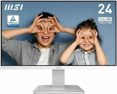 Image de MSI Pro MP2412W écran d'ordinateur 60,5 cm (23,8") 1920 x 1080 pixels Full HD LCD Blanc