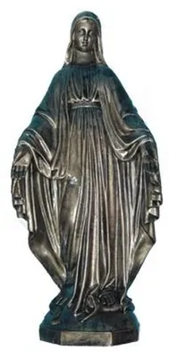 Image de Figurine Jardin Statue Figurines Décoration Peinte à la main Maria Nouveau