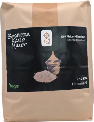 Produktbild von 10 KG Bushera Wimbi Millet für Uji Bushera-Porridge und Karo (Millet Bread)