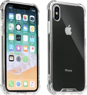 Produktbild von Panzerhülle Bumper Roar Armor SchutzHülle Xiaomi Mi 10 Silikon Hülle Zubehör Tasche Panzerschale Transparent