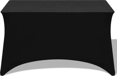 Immagine prodotto di Fodere Elasticizzate per Tavolo 2 pezzi 183x76x74 cm Nero