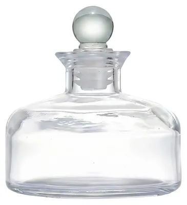 Glas-Diffuserflasche 200 ml, transparent, nachfüllbar, Aromatherapie
