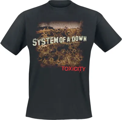 Produktbild von System Of A Down T-Shirt Uni Toxicity schwarz L