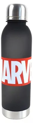 Productafbeelding van Avengers, zwarte plastic fles met schroefdop