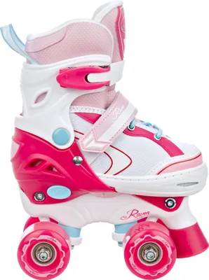 Produktbild von Rollschuhe Raven Lia Pink 34-37 verstellbare Größe