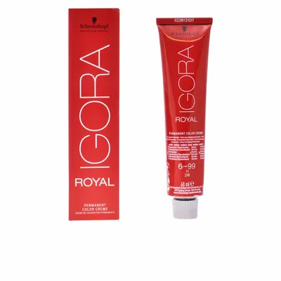 Produktbild von Schwarzkopf Igora Royal, Blond, 6-99, Dark Blonde Violet Extra, Frauen, 60 ml, Tube