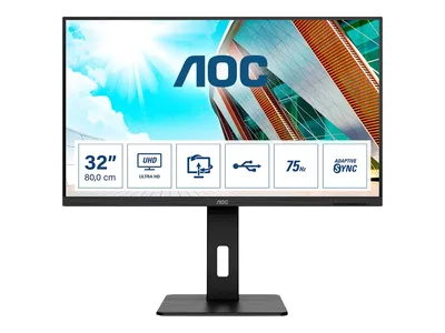 Obrázok produktu pre AOC U32P2CA - Monitor LED - 81,3 cm (32") (viditeľný 31,5")