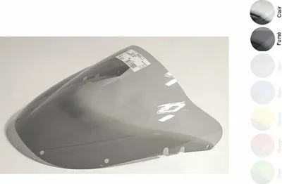 Image de Vitre racing MRA pour Yamaha FZR1000 FZR 1000 année 1991-1993 vitre de carénage gris fumé