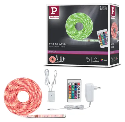 Zdjęcie produktu dla Paulmann SimpLED LED Strip RGB Kompletny zestaw