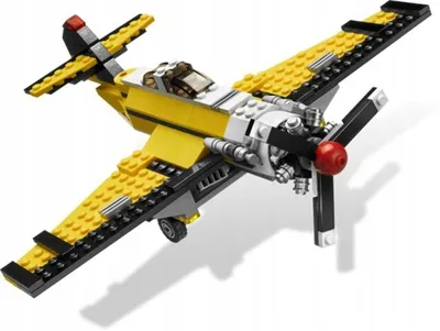 Produktbild von LEGO CREATOR Gelbe Flieger 247-teilig, ab 7 Jahren (6745)