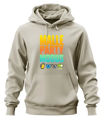 Imagen del producto de Fiesta en Mallorca: Sudaderas con capucha y motivos de "Ballermann" para vacaciones de fiesta y consumo de alcohol