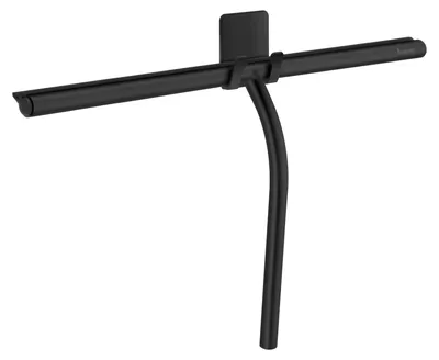 Produktbild von Smedbo SIDELINE - Duschabzieher ink. dem selbstklebendem Halter. Schwarz. DB2142