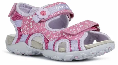 Produktbild von GEOX offene Sandale Blumenmuster pink-EUR 24
