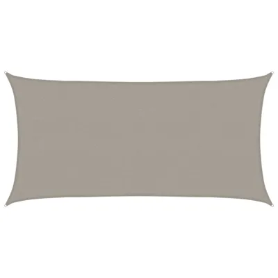 Produktbild von Sonnensegel 160 g/m² Rechteckig Hellgrau 2,5x5 m HDPE