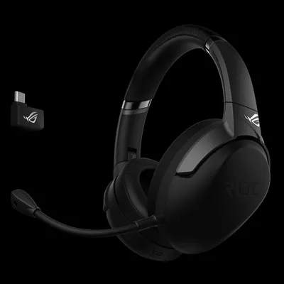 Zdjęcie produktu dla ASUS ROG Strix Go 2.4, Przewodowy i Bezprzewodowy, Gaming, 290 g, Zestaw słuchawkowy, Czarny