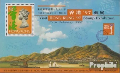Produktbild von Briefmarken Hongkong 1996 Mi Block38 (kompl.Ausg.) postfrisch Briefmarkenausstellung