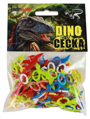 Obrázok produktu pre Malé plastové písmená Dino 150 ks