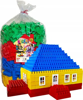 Zdjęcie produktu dla Baczek Klocki Kl-6, Zestaw do budowania, 1280 szt., 7,9 kg