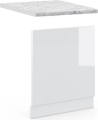 Immagine prodotto di Pannello frontale Vicco Fame-Line Bianco lucido 60 cm , PL Marmo, Model 46706