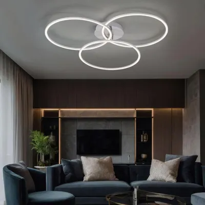 Zdjęcie produktu dla JUST LIGHT IVANKA lampa sufitowa LED ciepły biały 12W potrójny czarny/biały 14539-18