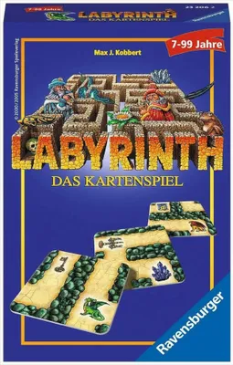 Produktbild von Ravensburger Mitbringspiel Kartenspiel Labyrinth Das Kartenspiel 23206