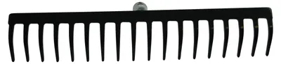 Polar 2256 Gartenrechen Stahl Rechen Harke 5mm 18 Zinken/Länge 70mm Breite 47 cm