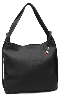 Produktbild von Florence Tasche Rucksack schwarz Leder Cityrucksack D2OTF611S
