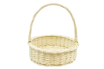 Produktbild von Geschenkkorb Weidenkorb  Präsentkorb Marbella gebleicht 38 cm