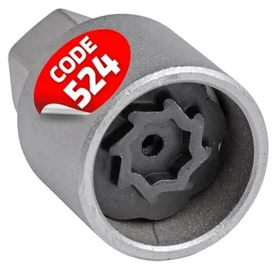 Zdjęcie produktu dla Adapter śrub kół vw blokada felg zamek koła typ 524