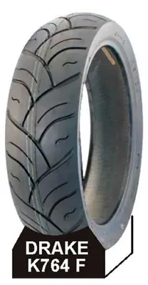 Imagen del producto de Neumático Kenda Drake, medida 120/70-14, tipo rodillo, color plateado. 120/70 / R14, plateado. 120/70