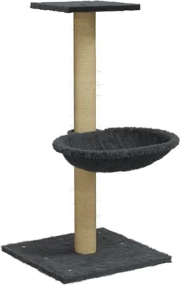 Obrázok produktu pre vidaXL Strom pre mačky so sisalovým škrabadlom Dark Grey 74 cm